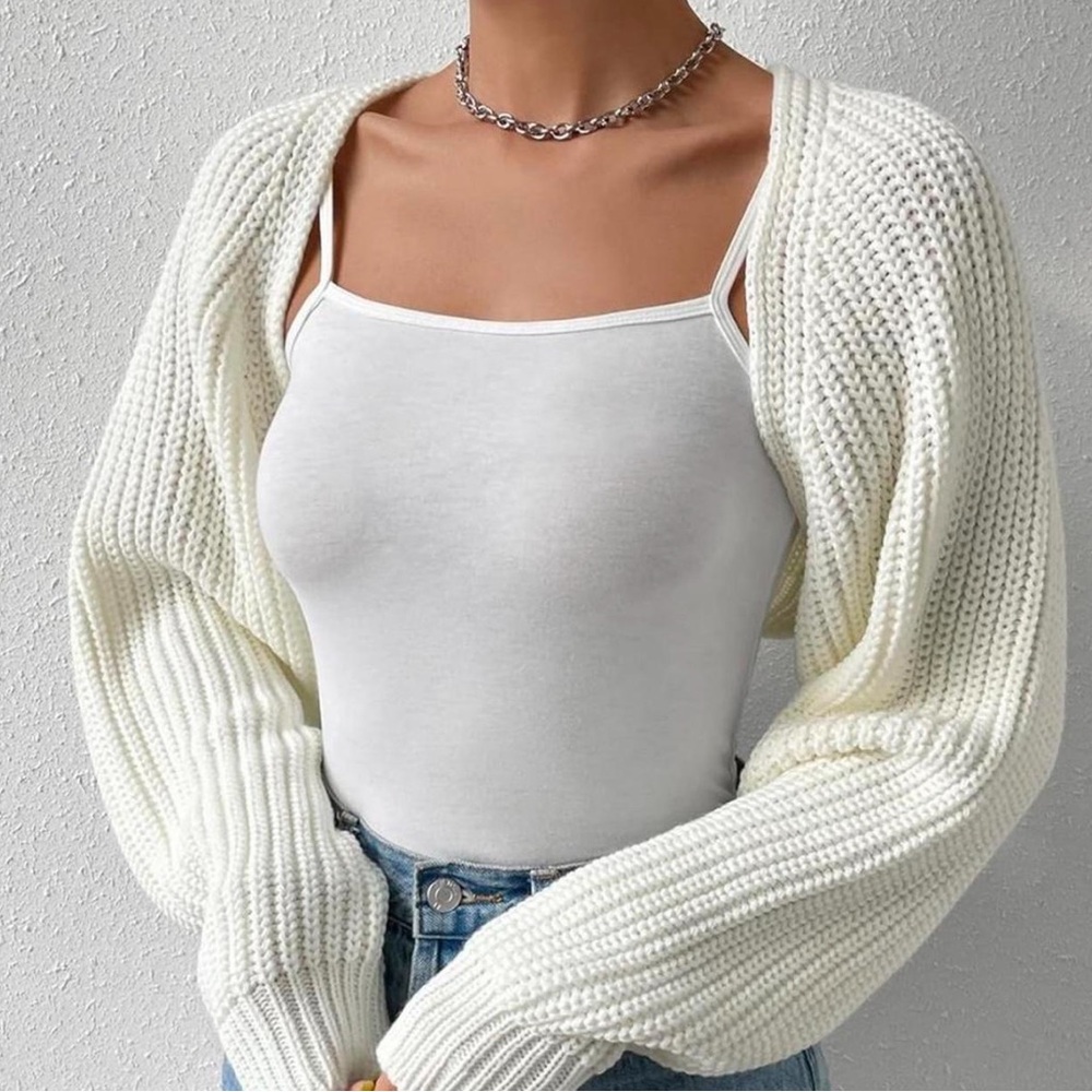Elegant Cream Women's Bollero